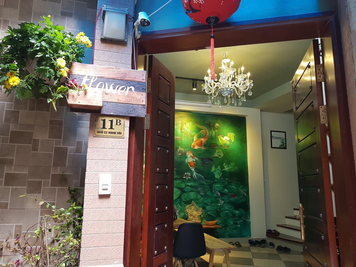 Flower Hostel Hanoi Zewnętrze zdjęcie